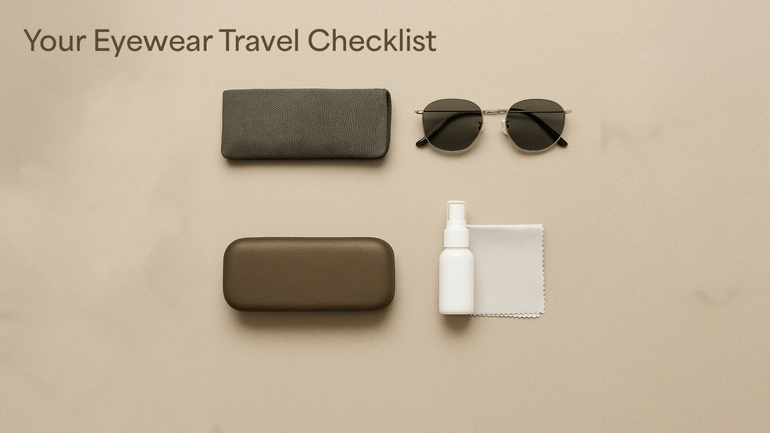 Your Eyewear Travel Checklist: Stay Stylish and Scratch-Free on the Go | Jei & Co. Optics