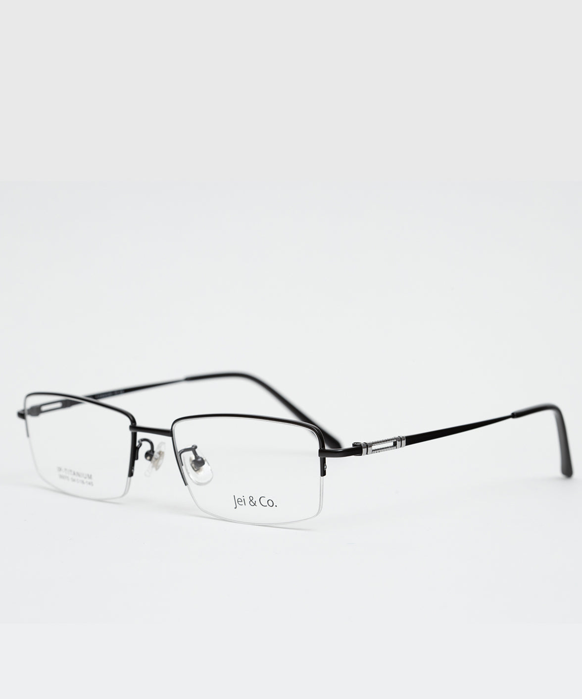 Halifax 30075 - Stylish & Affordable Semi-Rimless Eyeglasses | Premium Quality Frames by Jei & Co. | Jei & Co. Optics
