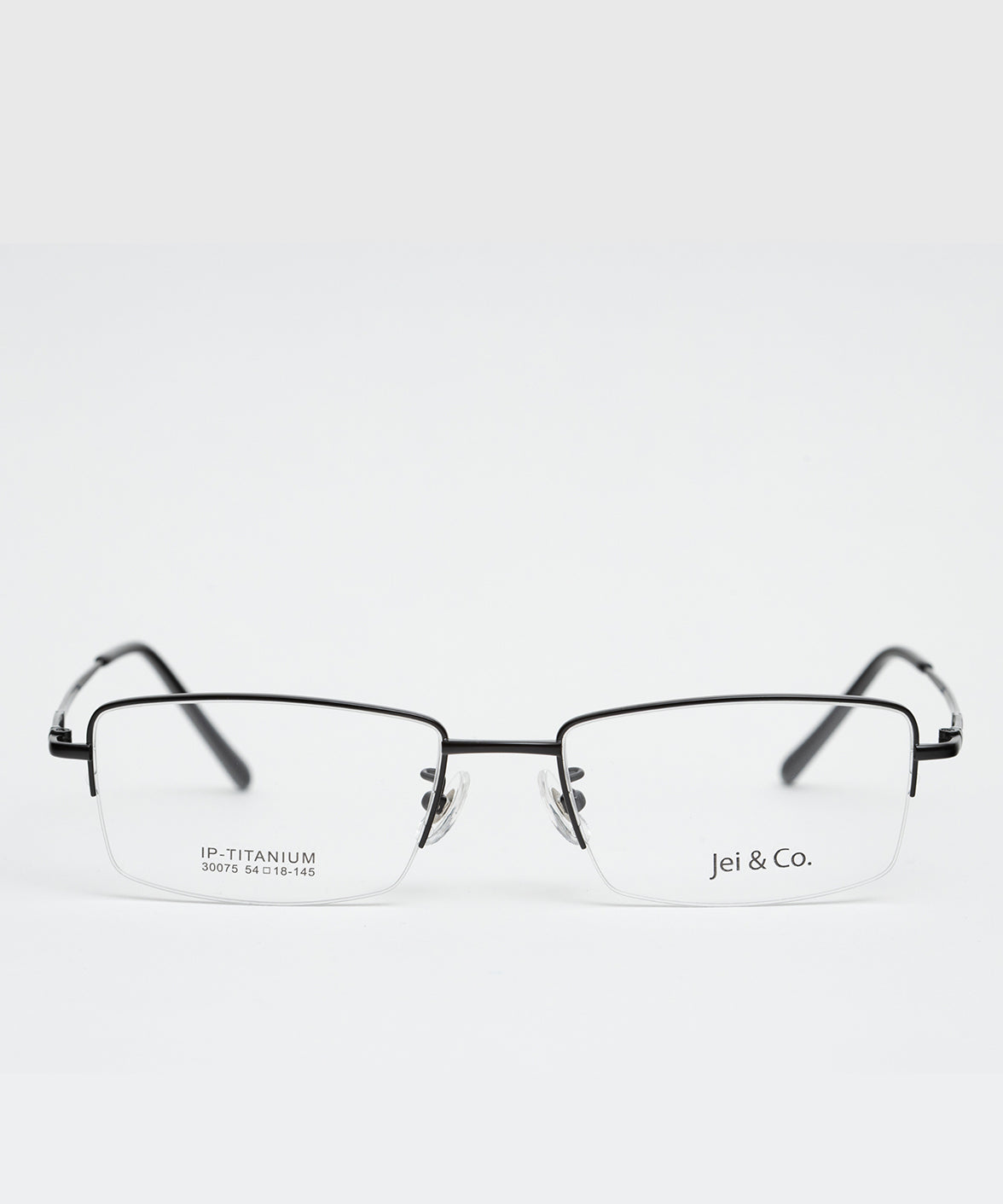 Halifax 30075 - Stylish & Affordable Semi-Rimless Eyeglasses | Premium Quality Frames by Jei & Co. | Jei & Co. Optics