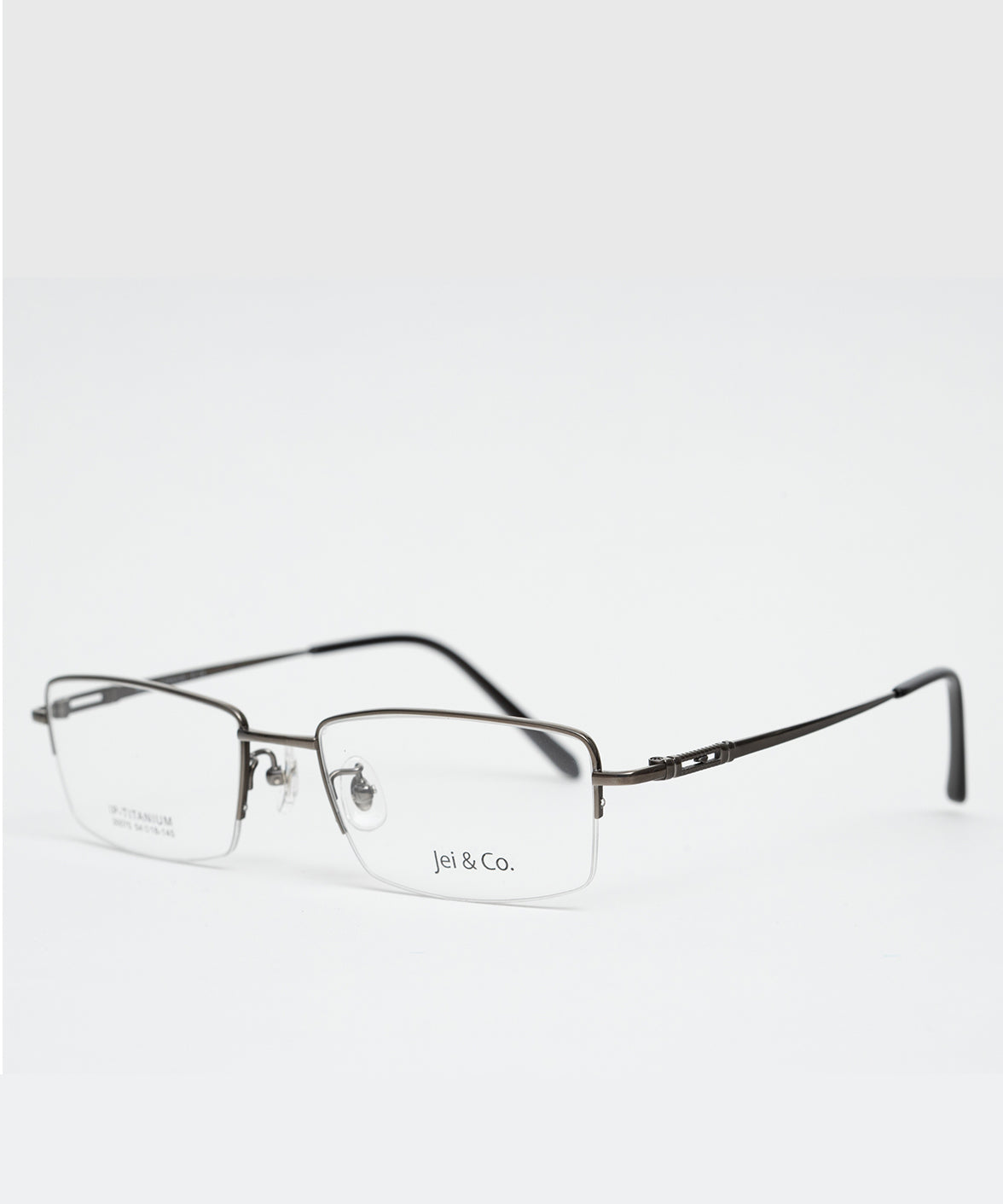 Halifax 30075 - Stylish & Affordable Semi-Rimless Eyeglasses | Premium Quality Frames by Jei & Co. | Jei & Co. Optics