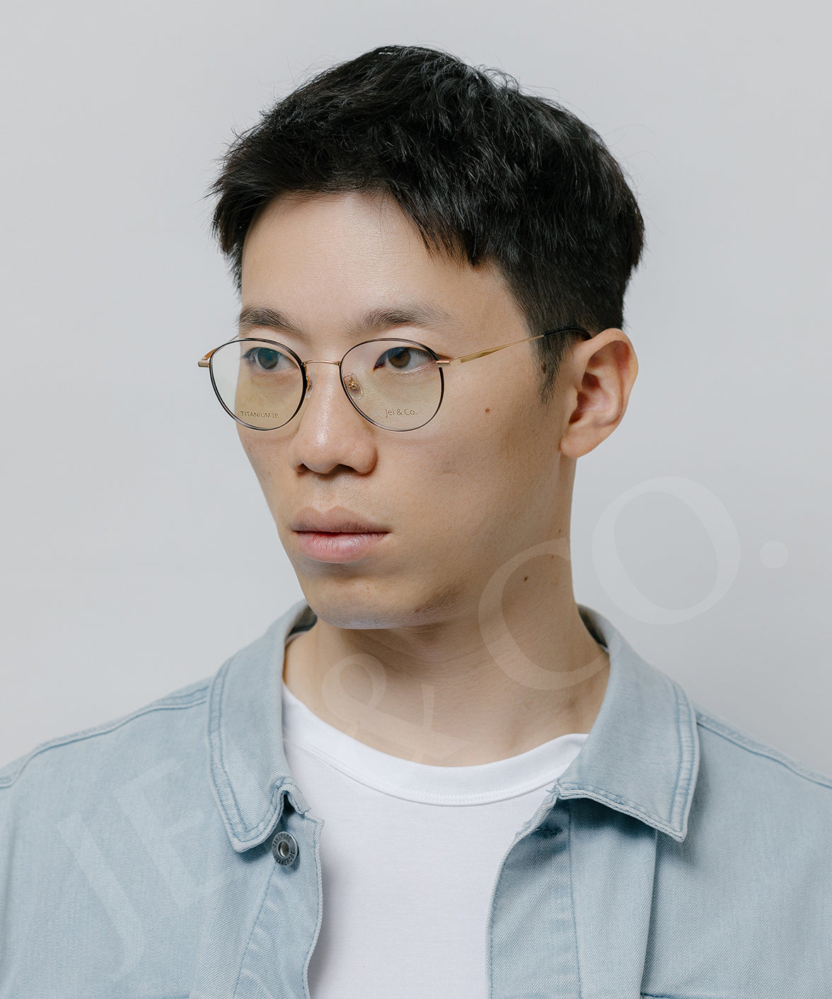 Absolute 605 - Stylish & Affordable Titanium Eyeglasses | Premium Quality Frames by Jei & Co. | Jei & Co. Optics