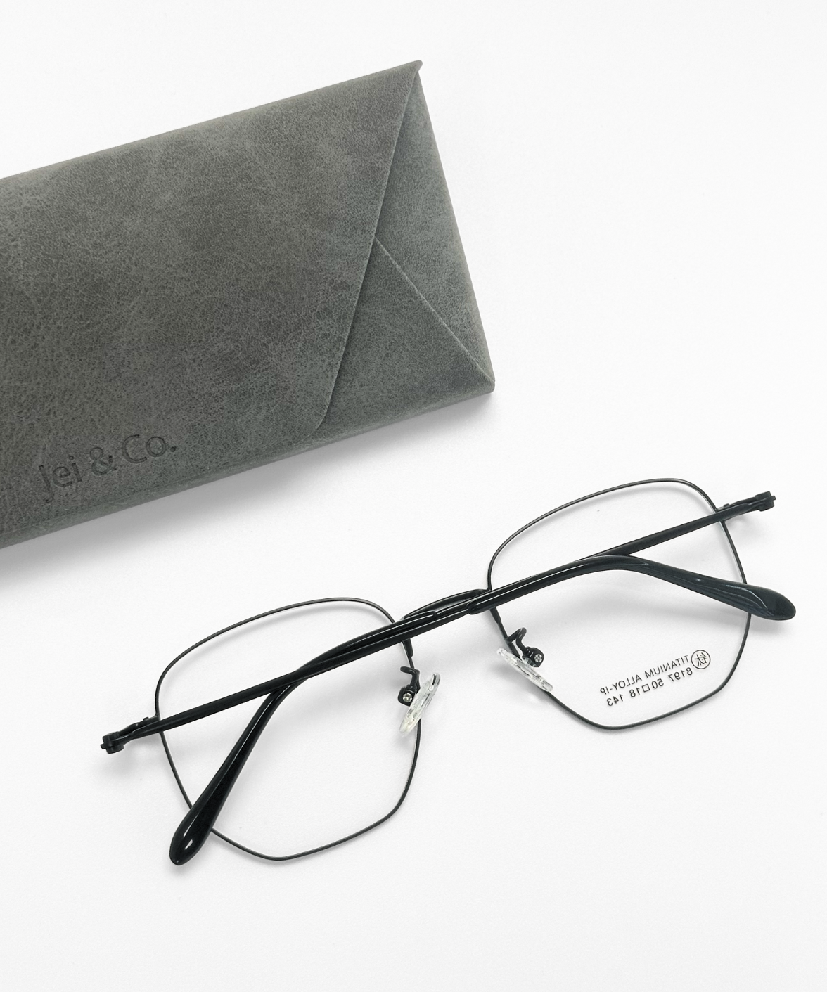Rupert - Stylish & Affordable Titanium Eyeglasses | Premium Quality Frames by Jei & Co. | Jei & Co. Optics