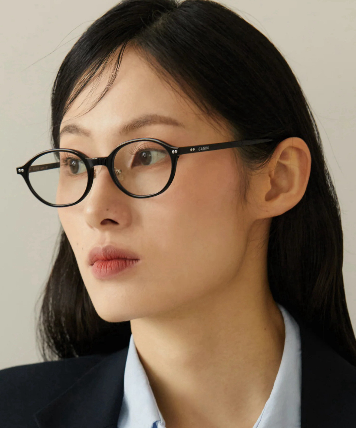 Arno R - Carin Oval Eyeglasses | Korean Eyewear | Jei & Co. Optics