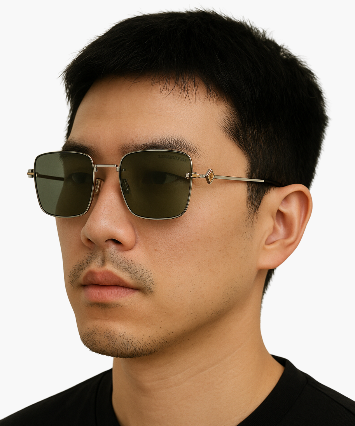 CD Diamond S11U - Dior Rimless Rectangular Sunglasses