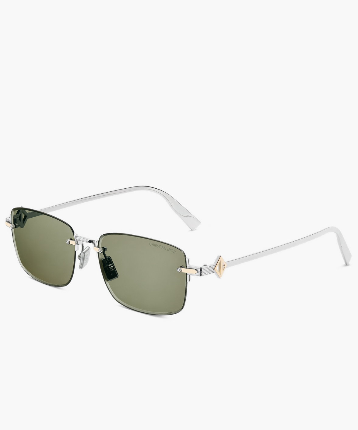CD Diamond S11U - Dior Rimless Rectangular Sunglasses