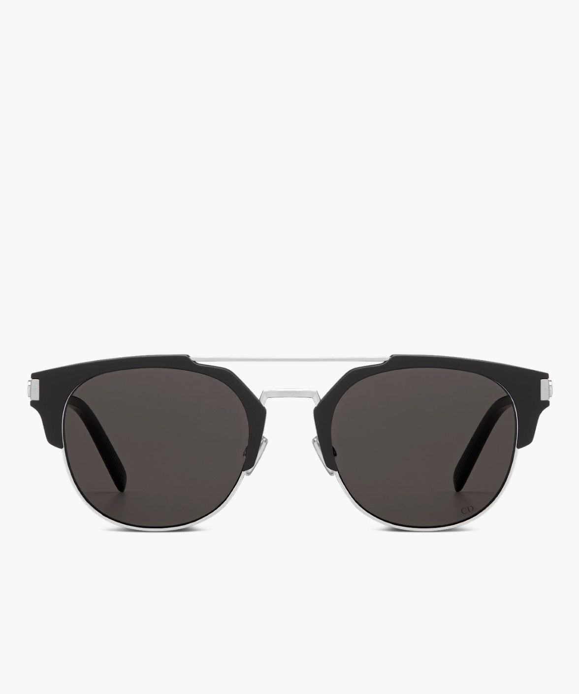 CD Icon R1U - Dior Double-Bridge Round Pilot Sunglasses