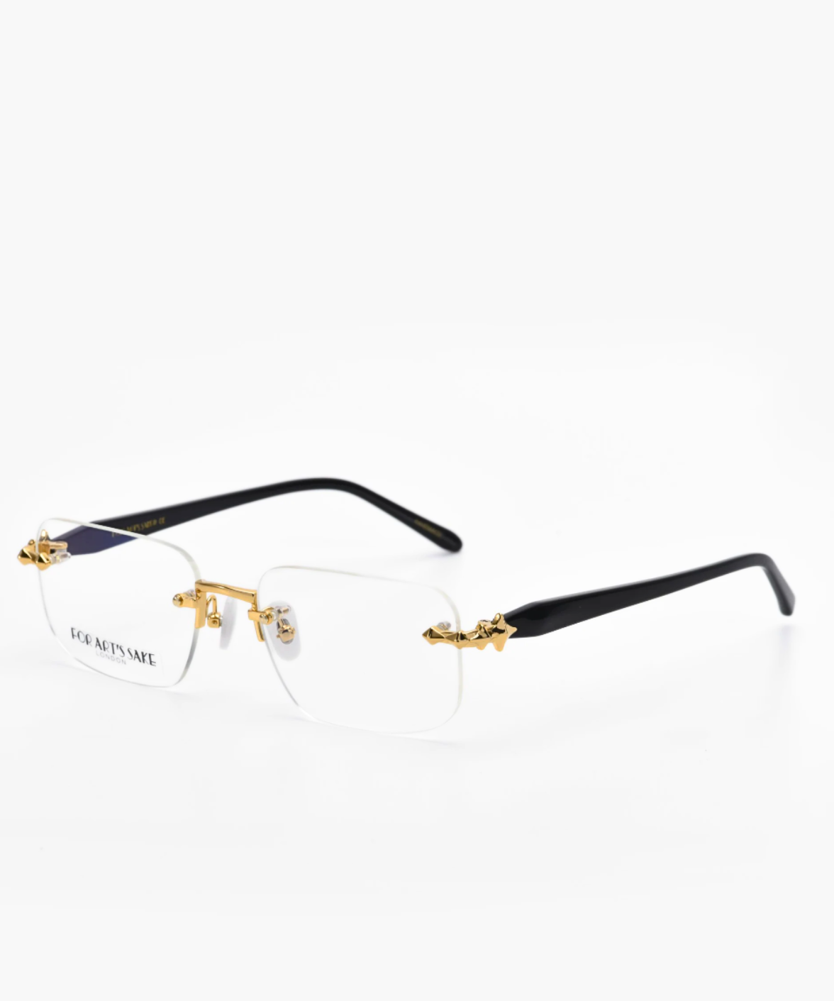 Claremont For Art's Sake Blue Blocker Rimless Eyeglasses
