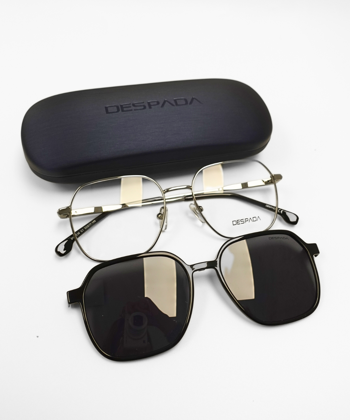 Despada DS5238 Clip-on Eyeglasses | Jei & Co. Optics