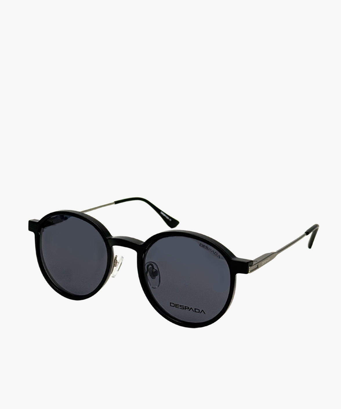 DS5239 - Despada Metal Polarized Round Clip-On Sunglasses