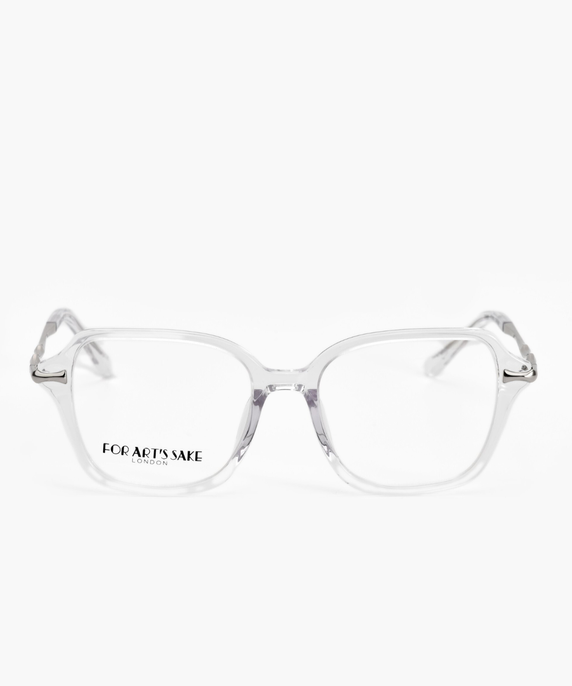 For Art's Sake Delight - Square Blue Block Eyeglasses | Jei & Co. Optics