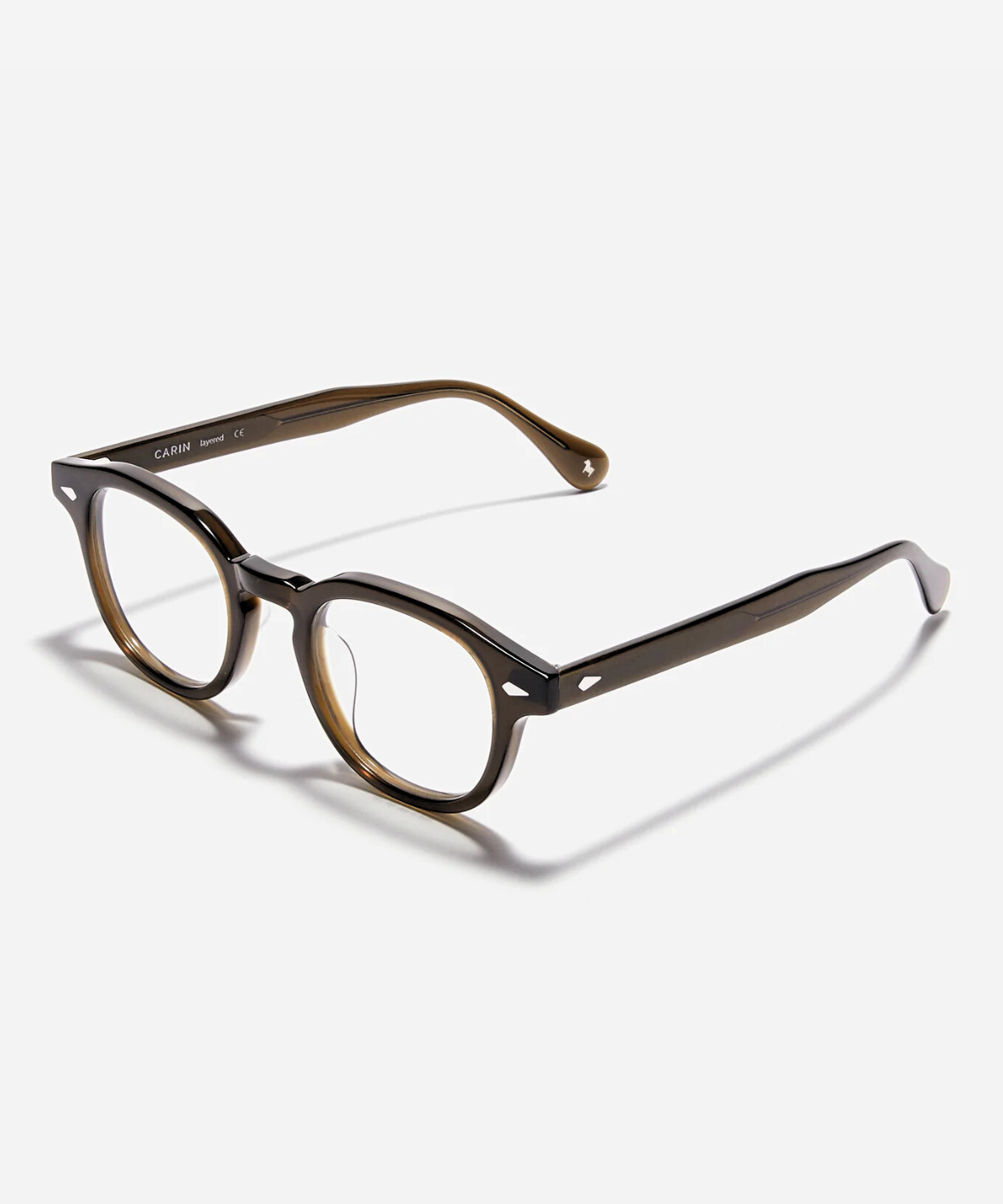 Dense(M)-Carin Acetate Vintage Eyeglasses | Korean Eyewear | Jei & Co. Optics