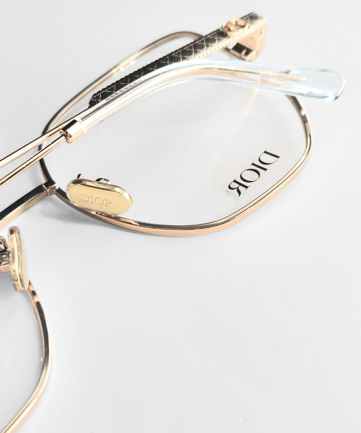 DiorCannageO B2U Dior Women's Metal Eyeglasses