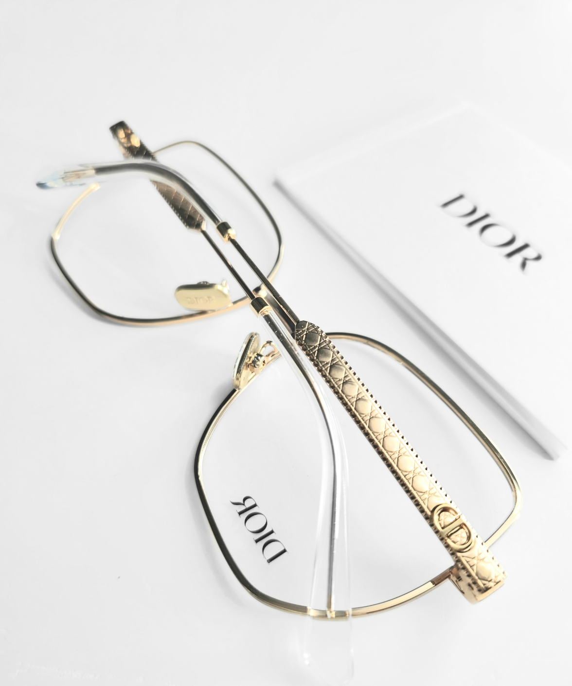 DiorCannageO B2U Dior Women's Metal Eyeglasses