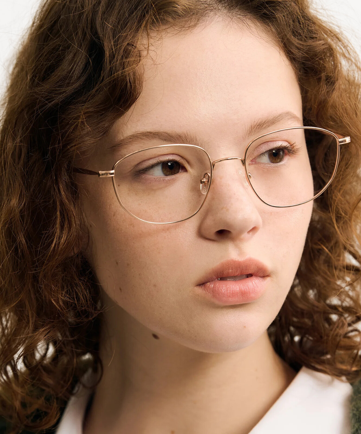 Edell S - Carin Titanium Oval Eyeglasses | Korean Eyewear | Jei & Co. Optics