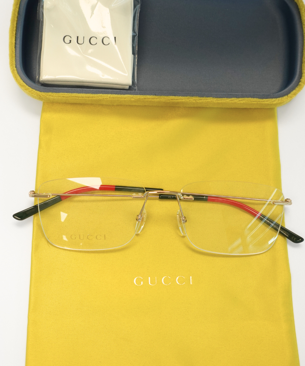 Gucci GG0399O Rimless Eyeglasses | Jei & Co. Optics