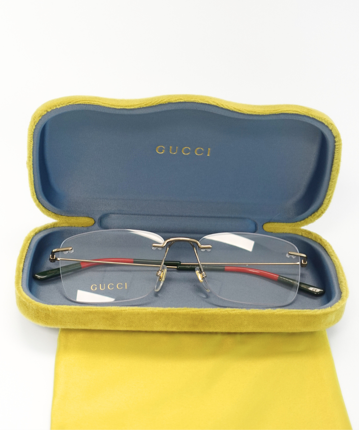 Gucci GG0399O Rimless Eyeglasses | Jei & Co. Optics