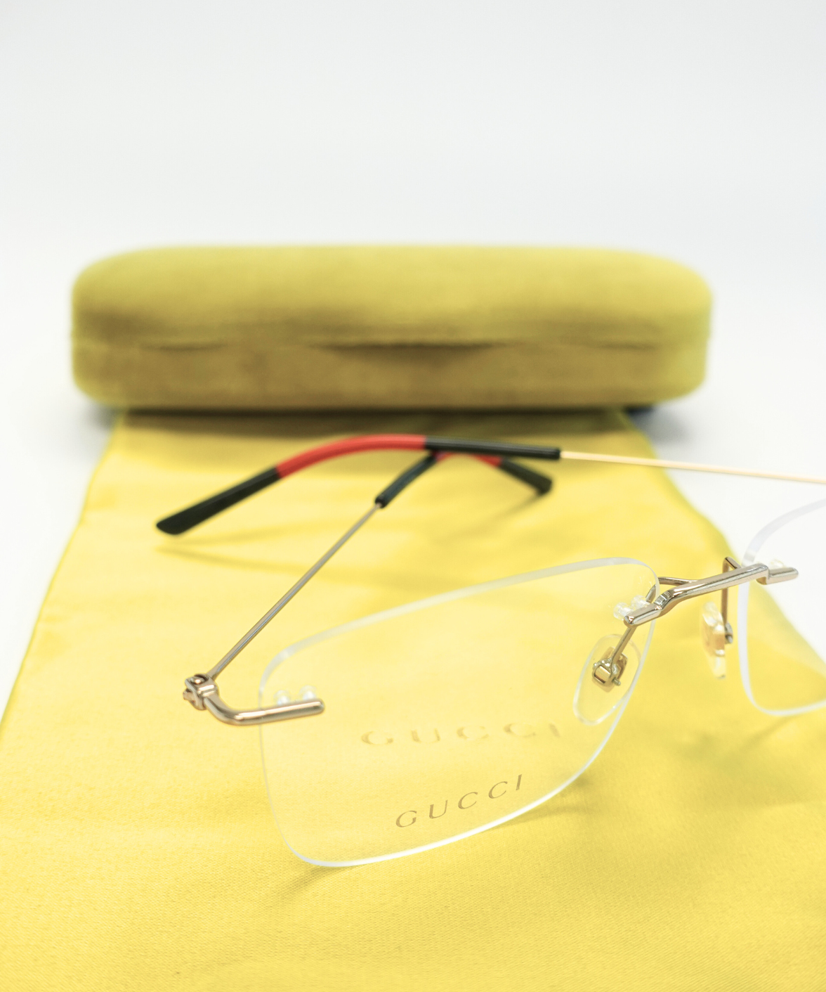 Gucci GG0399O Rimless Eyeglasses | Jei & Co. Optics