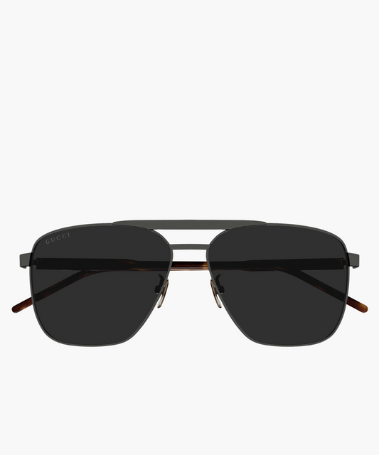 GG1164S - Gucci Men's Double Bridge Pilot Sunglasses