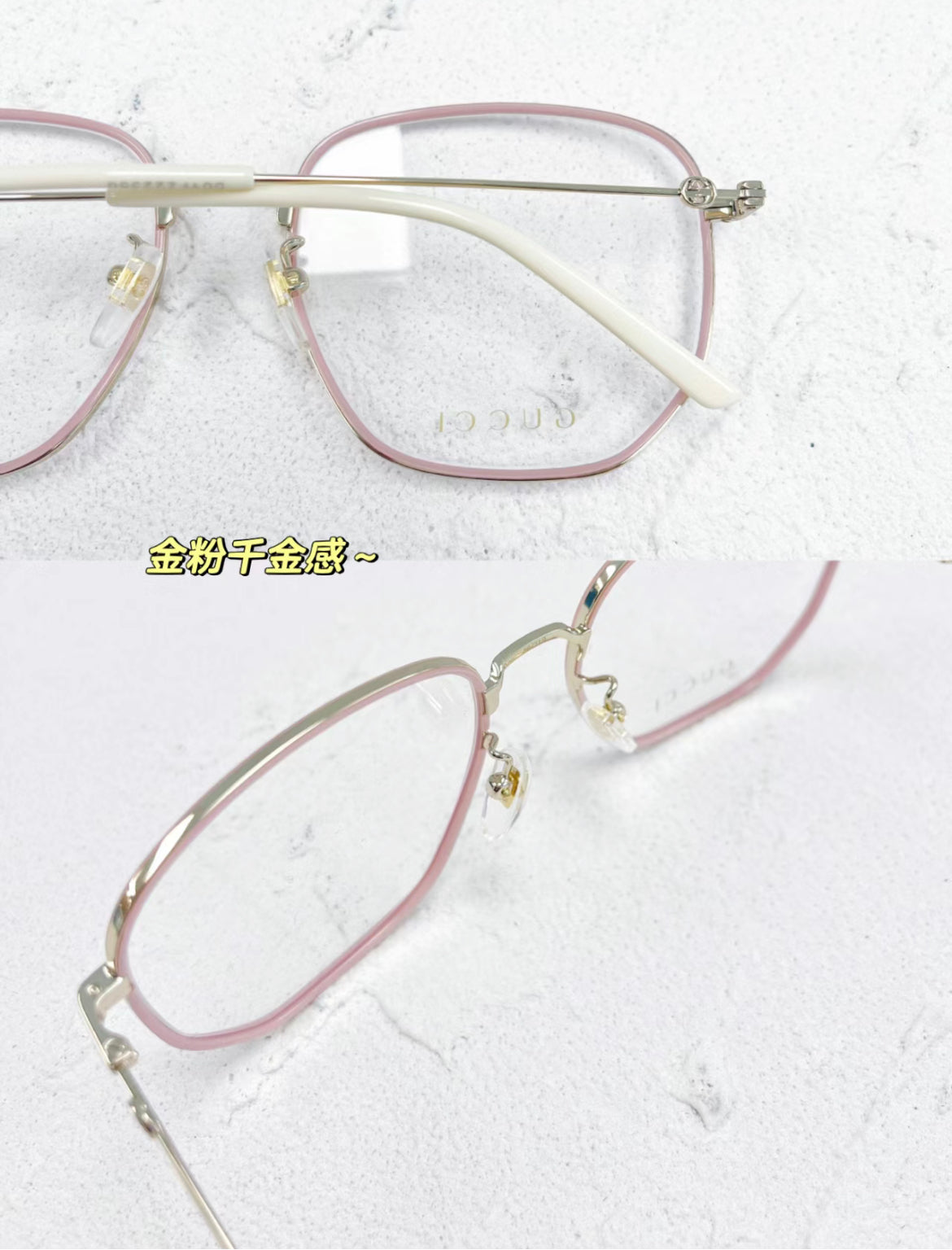 Gucci GG1197OA Eyeglasses Pink | Jei & Co. Optics