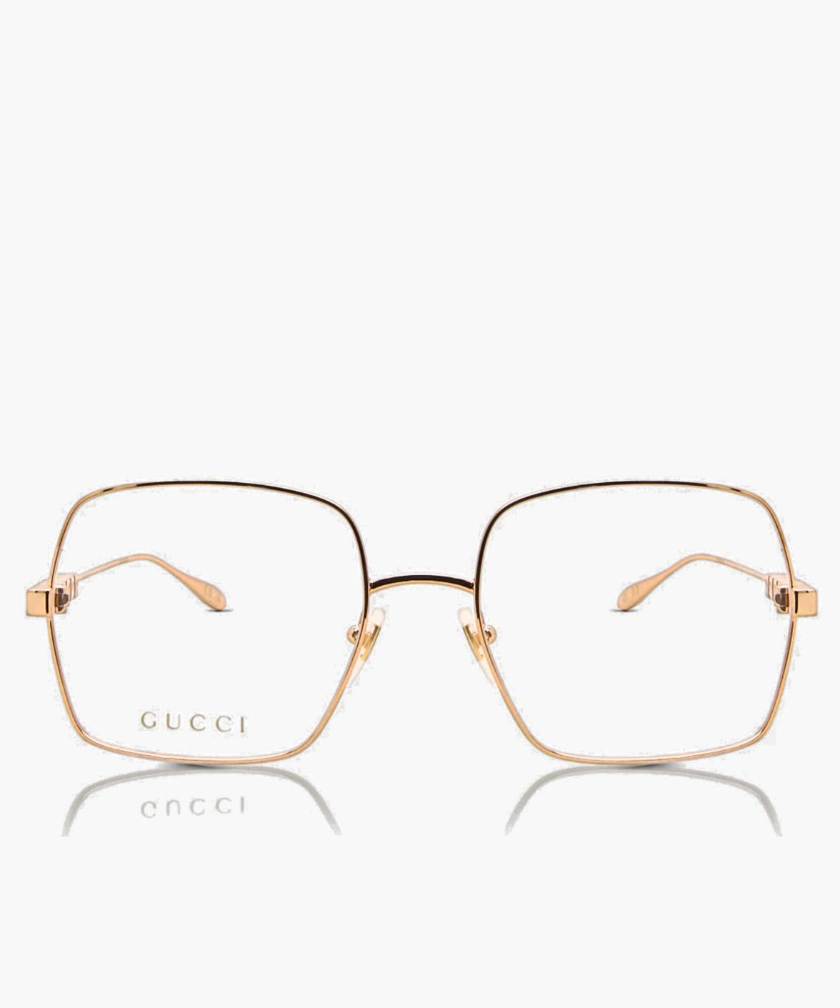 Gucci GG1434O Eyeglasses Rose Gold | Jei & Co. Optics