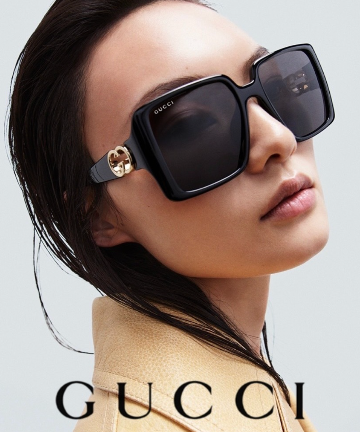 GG1692SA Gucci Women's Oversized Square Sunglasses