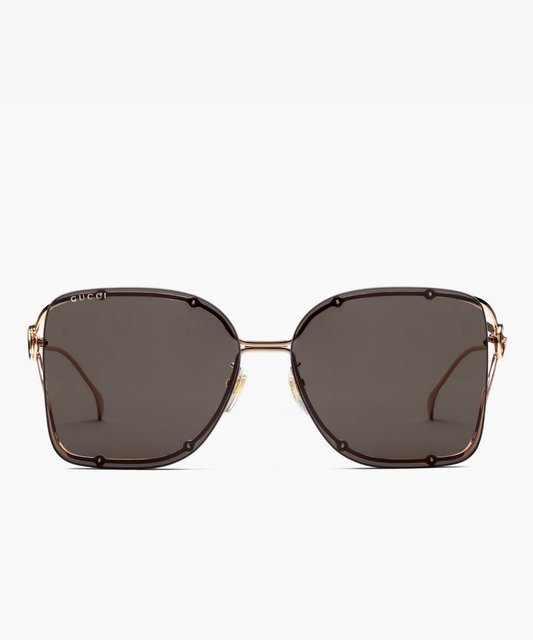 GG1713SA Gucci Oversized Rimless Sunglasses | Jei & Co. Optics