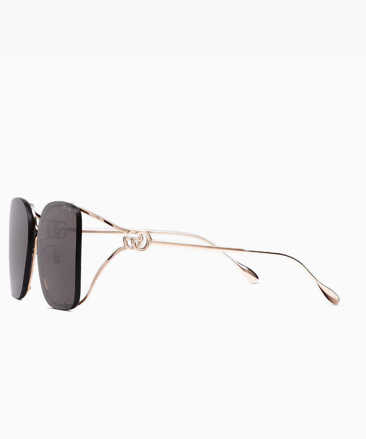 GG1713SA Gucci Oversized Rimless Sunglasses | Jei & Co. Optics