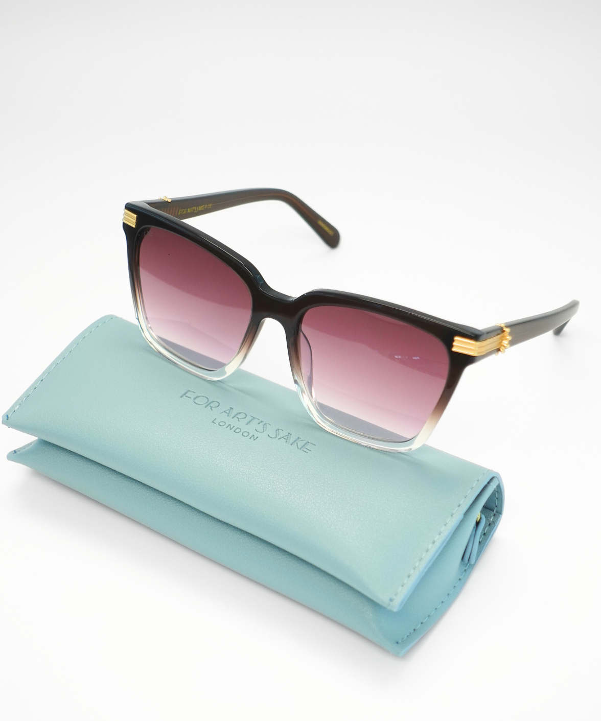 For Art's Sake Gaia Sunglasses Champagne | Jei & Co. Optics