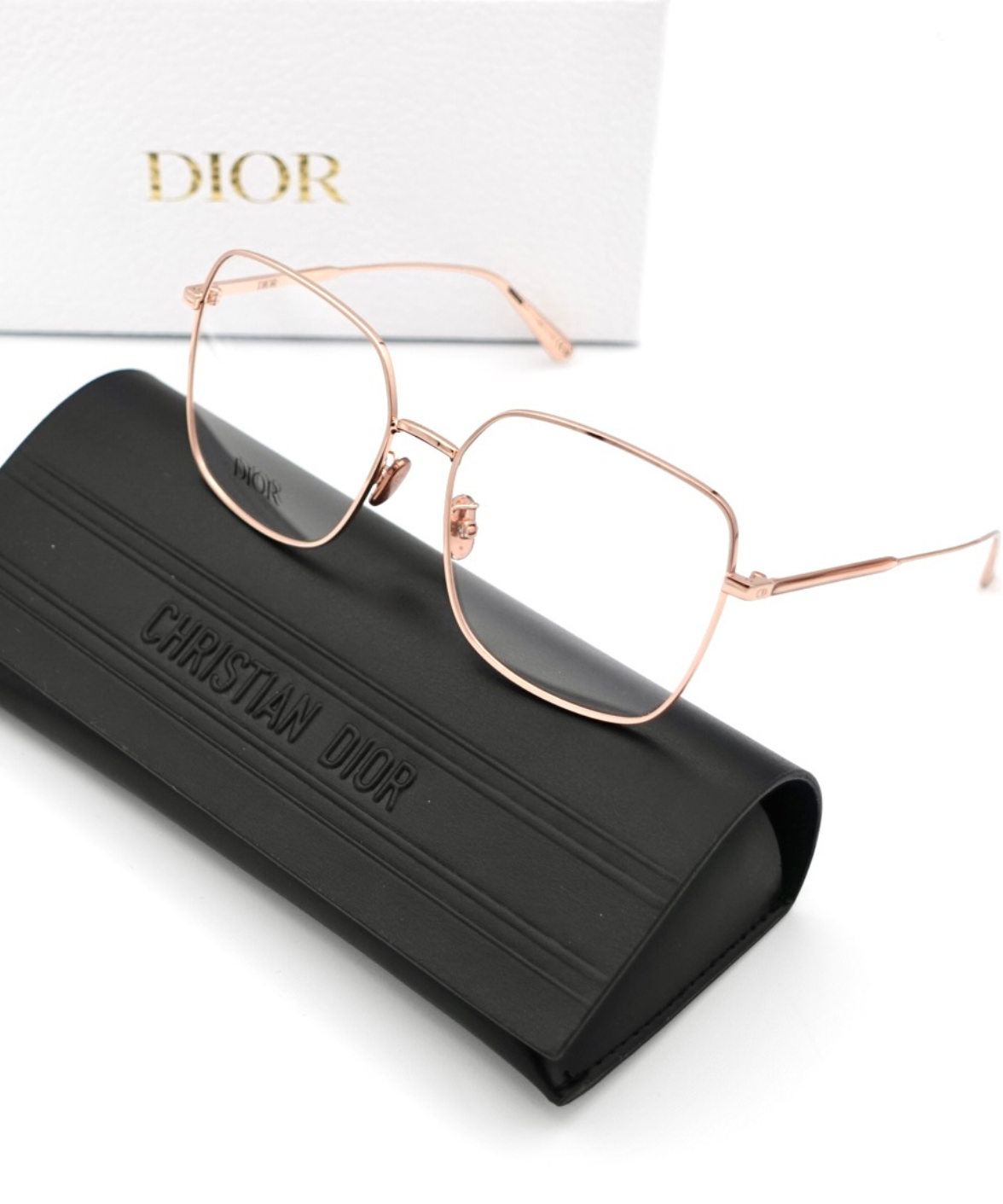 Dior GemDiorO SU Square Eyeglasses | Jei & Co. Optics