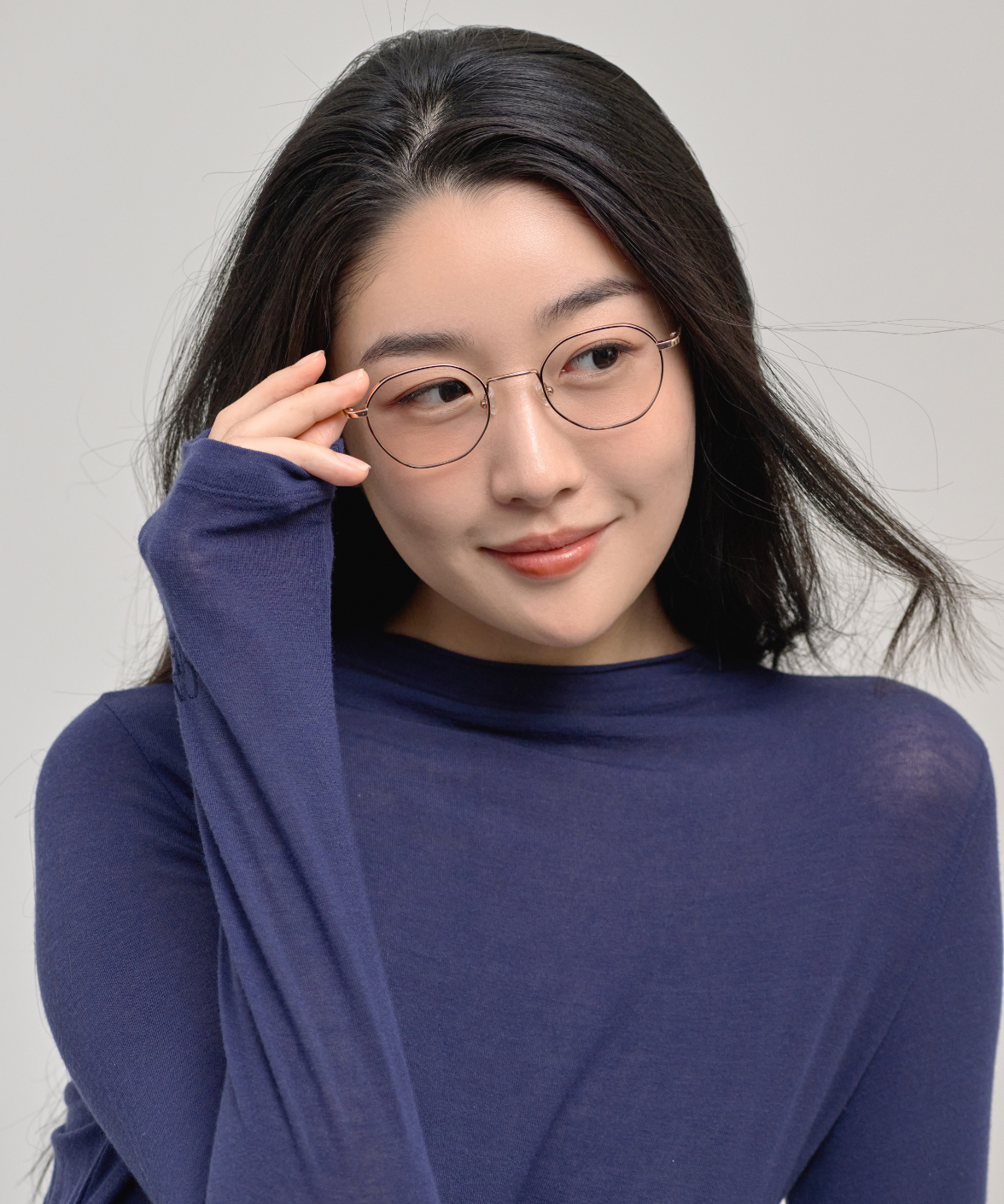 Gus H - Carin Titanium Eyeglasses | Korean Eyewear | Jei & Co. Optics