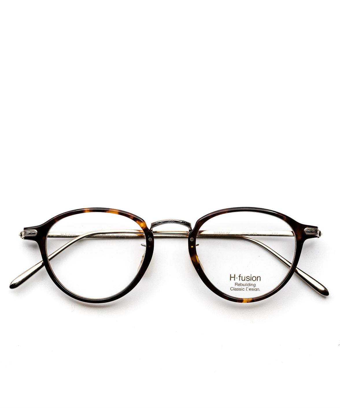 H fusion HF-122 Optics Eyeglasses Grey/Tortise | Jei & Co. Optics