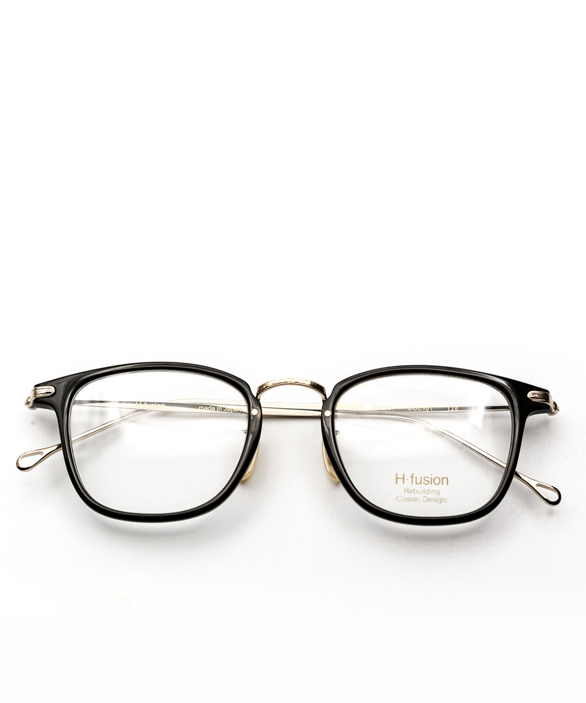 H fusion HF-126 Optics Eyeglasses Black | Jei & Co. Optics