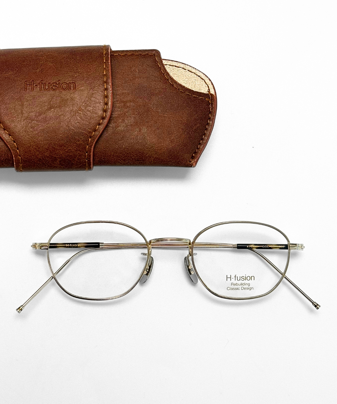 H fusion HF-507 Optics Eyeglasses Black | Jei & Co. Optics