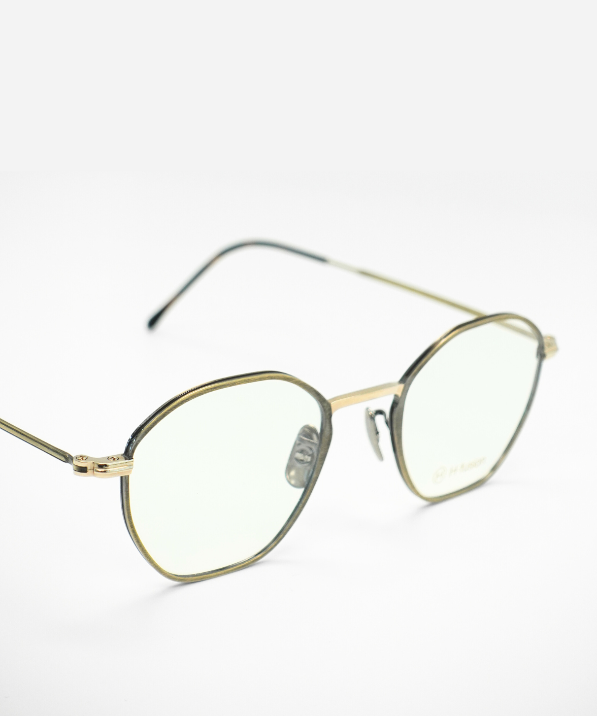 H fusion HF-510 Optics Eyeglasses Gold | Jei & Co. Optics