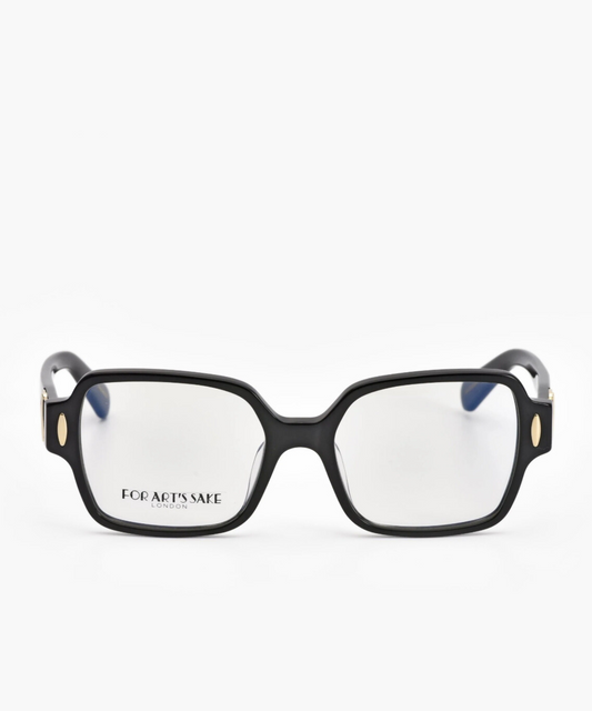 For Art's Sake Hart - Square Acetate Eyeglasses with Blue Light Lenses | Jei & Co. Optics