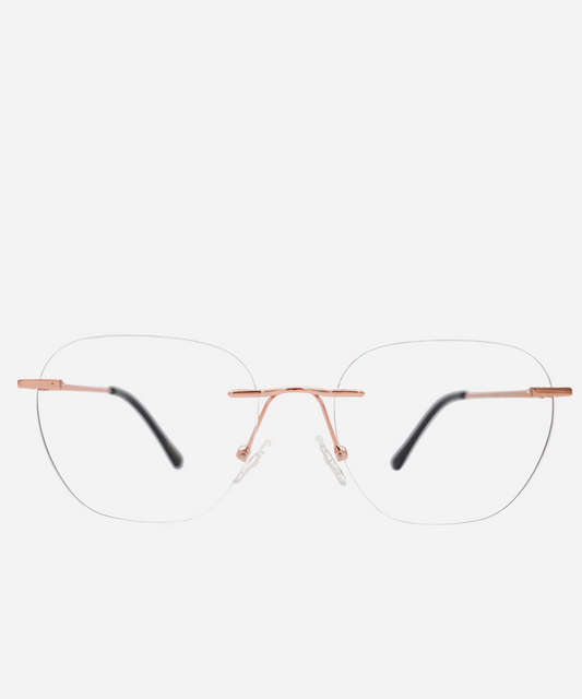 Billy S - Blue Light Filtering Rimless Eyeglasses | Premium Quality Frames by Jei & Co. | Jei & Co. Optics