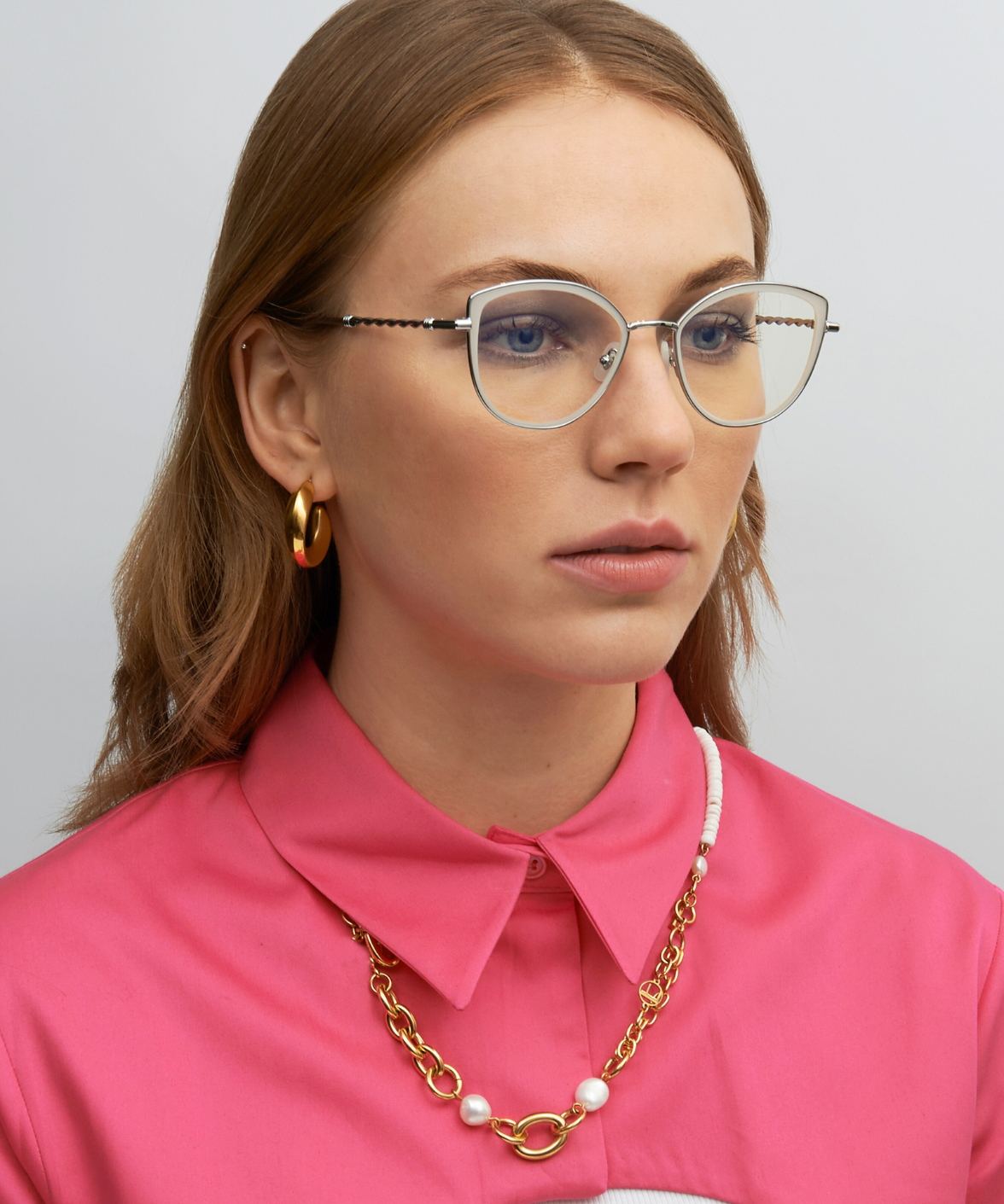 Julie | For Art's Sake Cat-Eye Blue Light Blocker Eyeglasses | Jei & Co. Optics