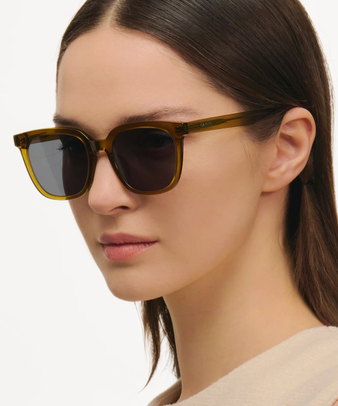 Justin - Carin Oversized Square Sunglasses | Korean Eyewear | Jei & Co. Optics