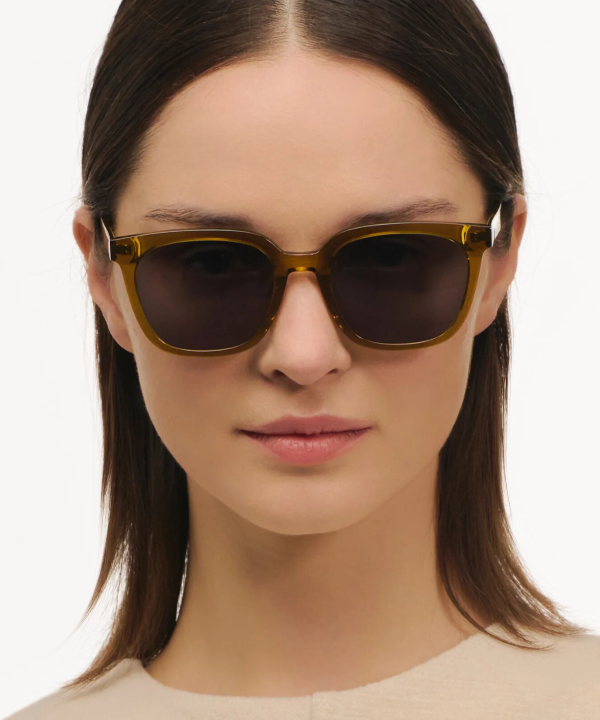 Justin - Carin Oversized Square Sunglasses | Korean Eyewear | Jei & Co. Optics