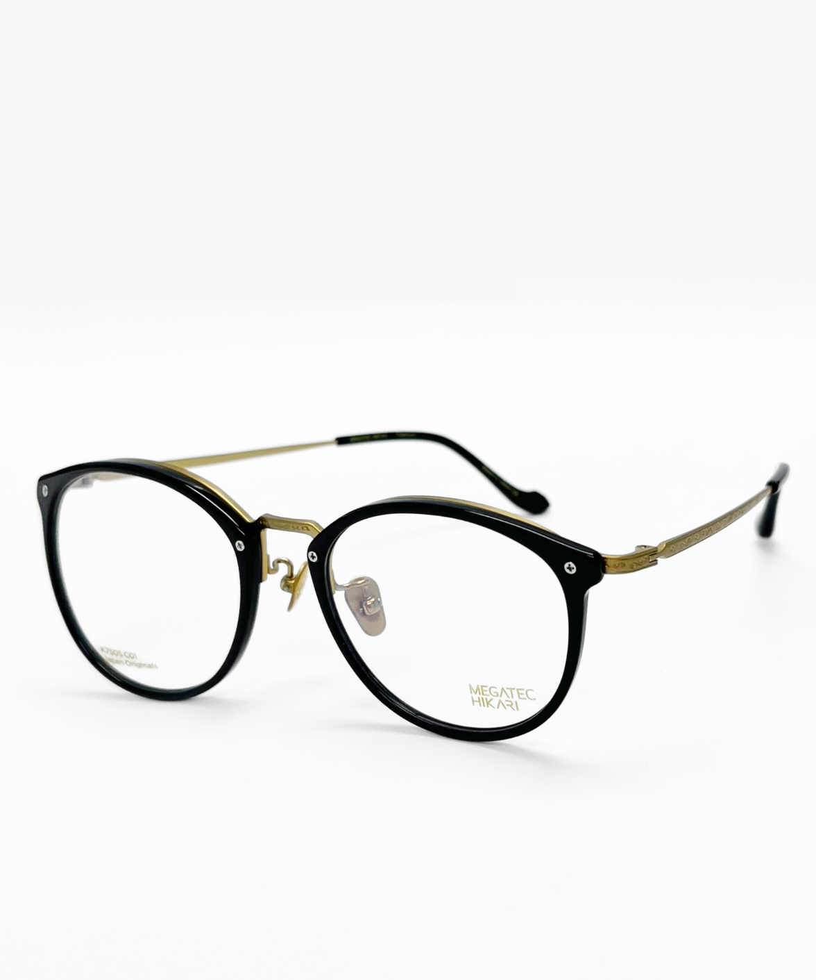 K7505 Hikari Titanium Eyeglasses | Japanese Handmade Eyewear