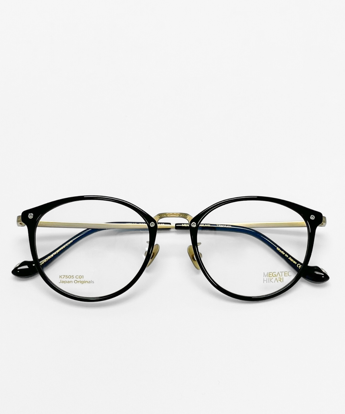 K7505 Hikari Titanium Eyeglasses | Japanese Handmade Eyewear
