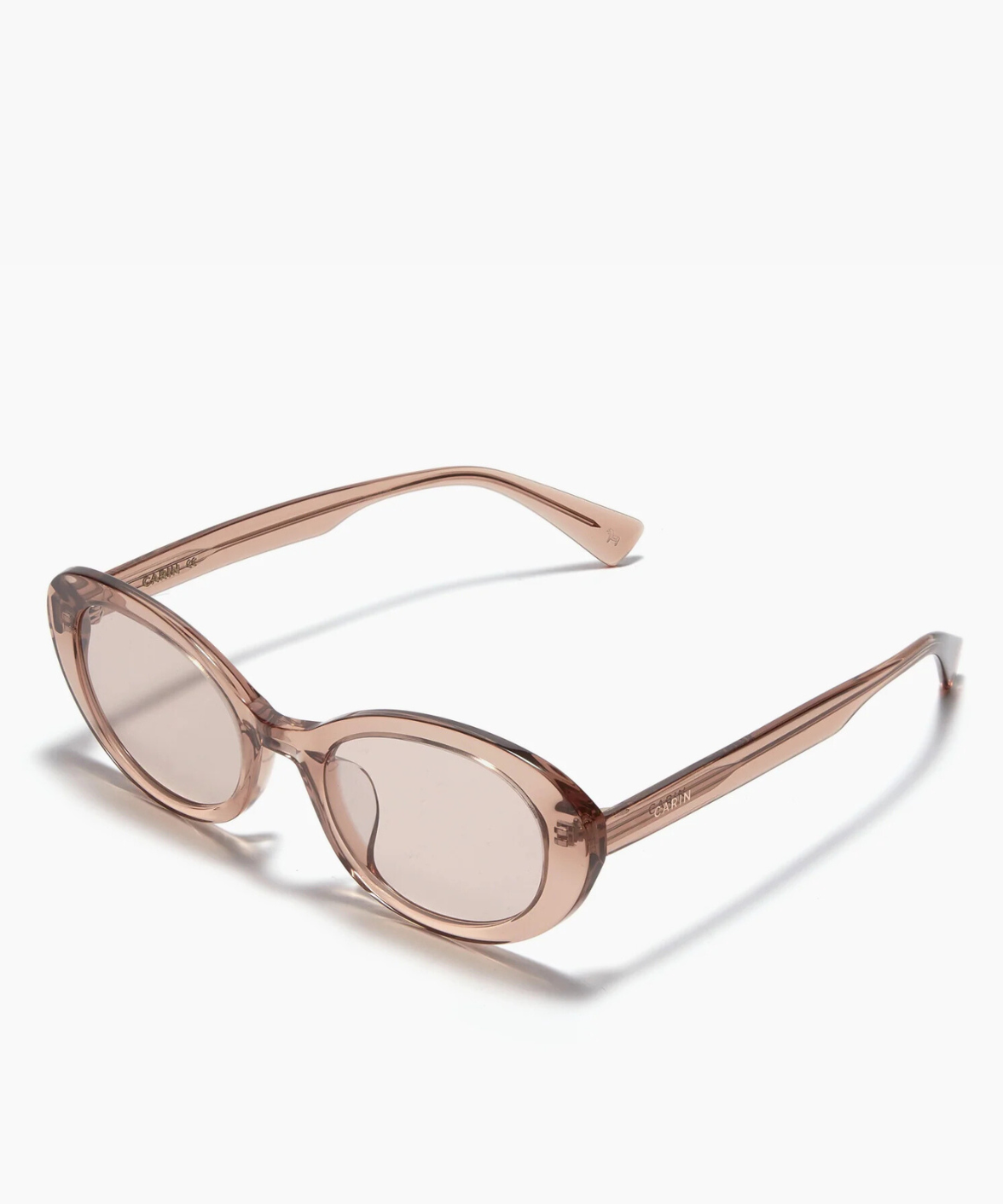 Kristen R - Carin Oval Sunglasses | Korean Eyewear | Jei & Co. Optics