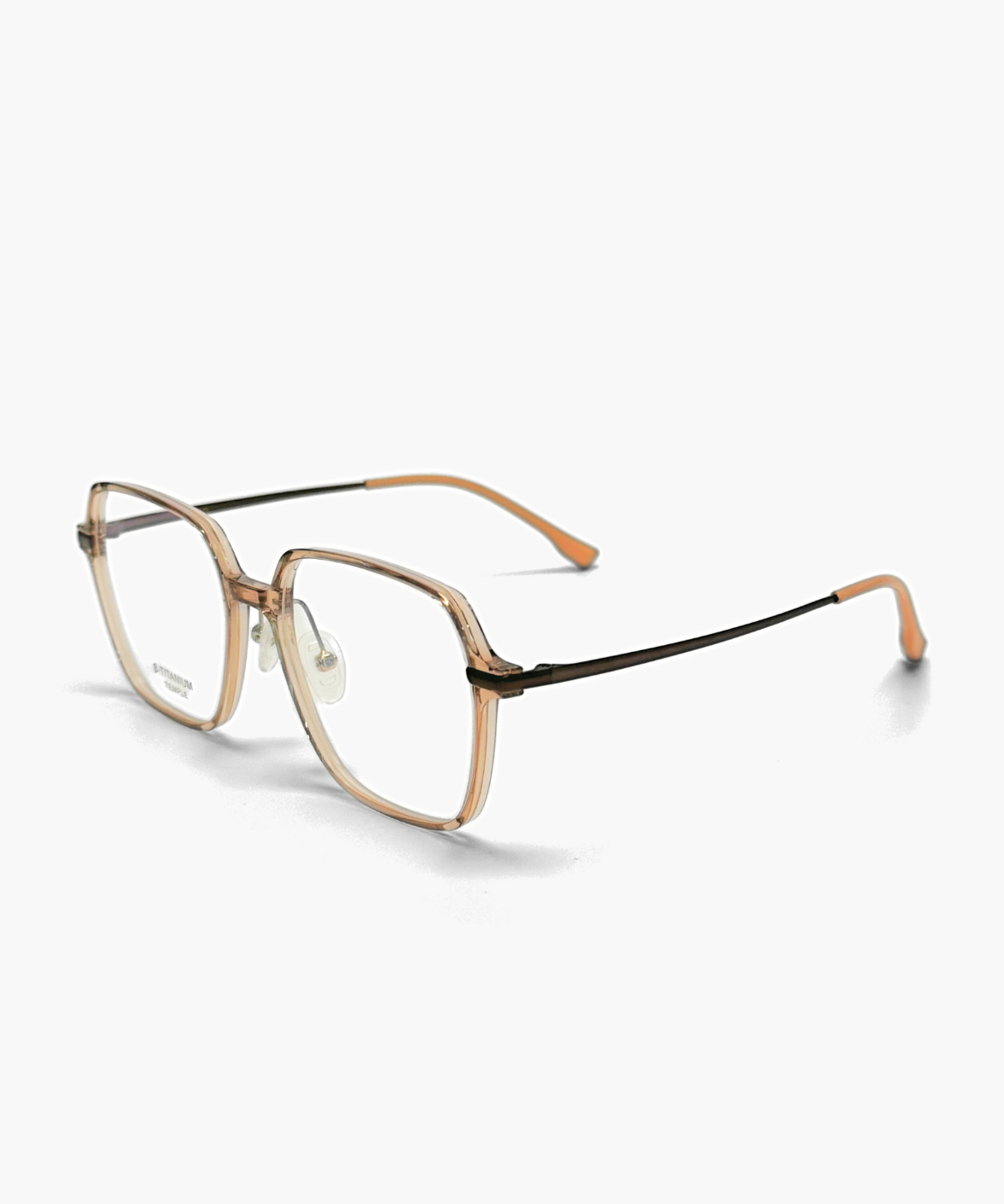 Basil - Feather Light Titanium Square Eyeglasses | Jei & Co.