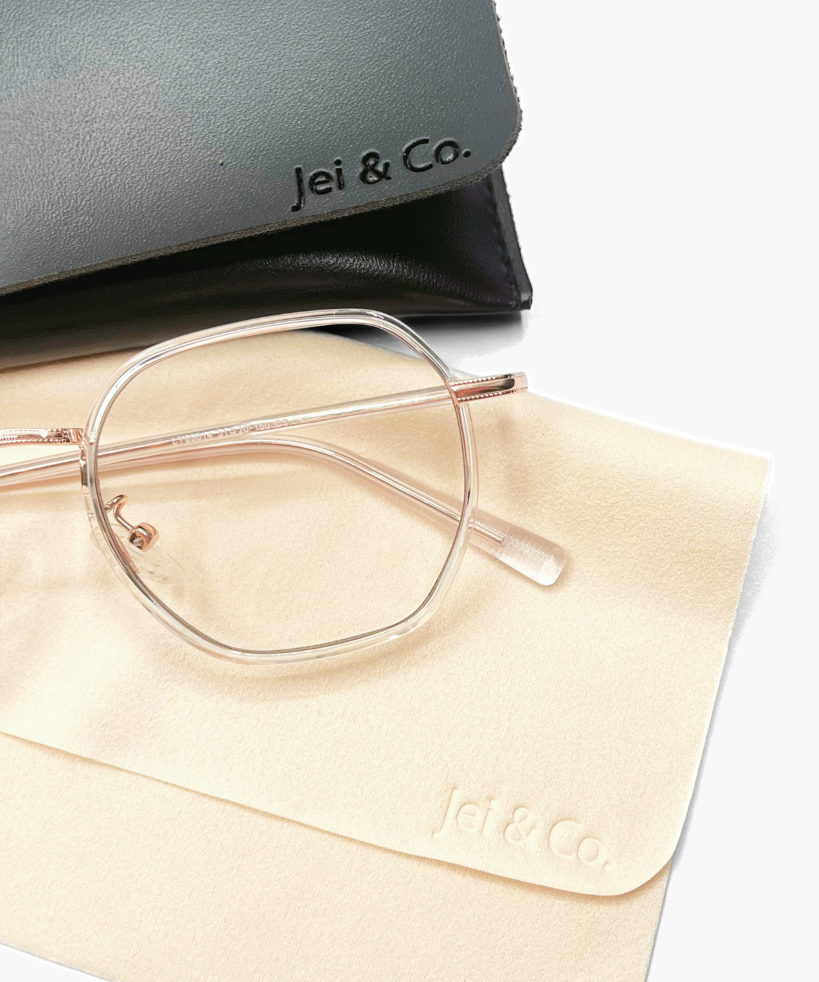 Linden - Feather Light Geometric Eyeglasses | Jei & Co.