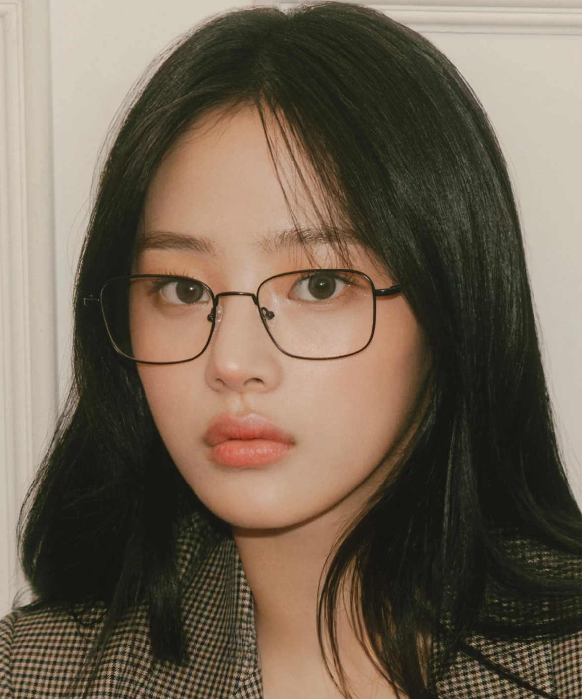 Lika S - Carin Titanium Eyeglasses | Korean Eyewear | Jei & Co. Optics