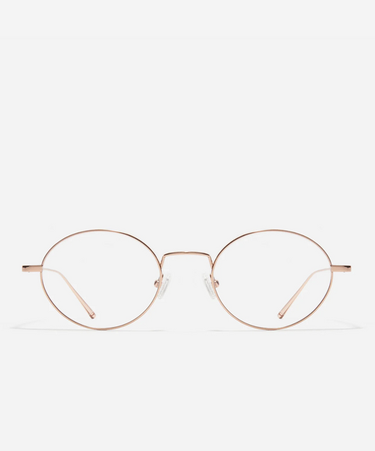 Lika O - Carin Titanium Oval Eyeglasses | Korean Eyewear | Jei & Co. Optics