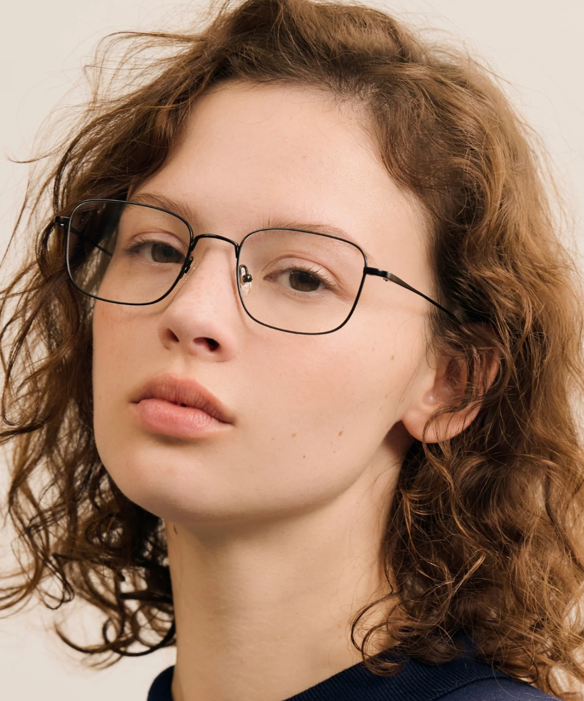 Lika S - Carin Titanium Eyeglasses | Korean Eyewear | Jei & Co. Optics