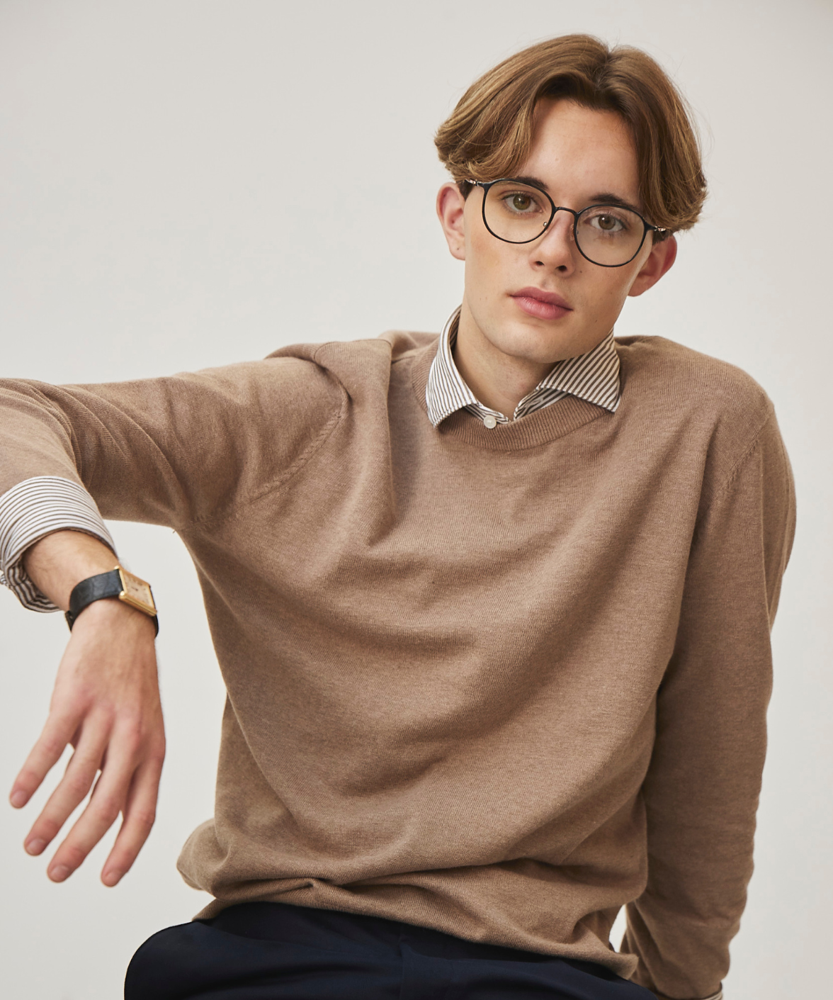 Carin CF2A09 Optics Eyeglasses Brown | Jei & Co. Optics