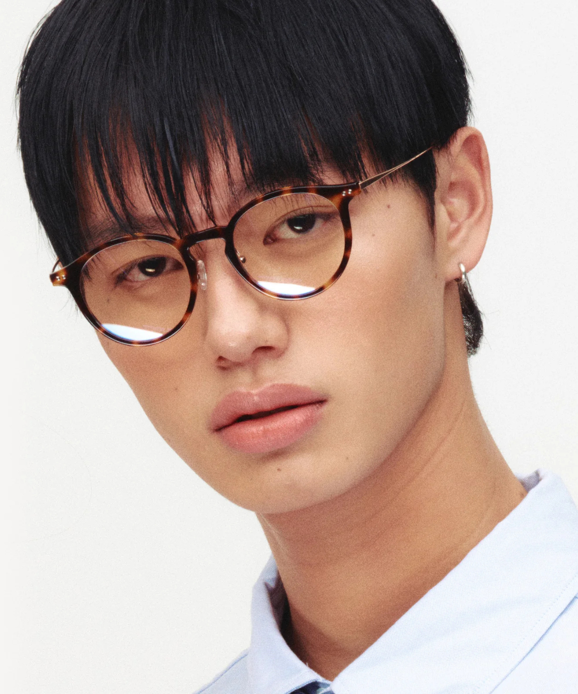 Roy R -Carin Feather Light Round Eyeglasses | Korean Eyewear | Jei & Co. Optics