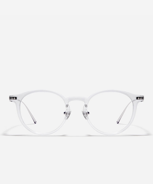 Roy R -Carin Feather Light Round Eyeglasses | Korean Eyewear | Jei & Co. Optics